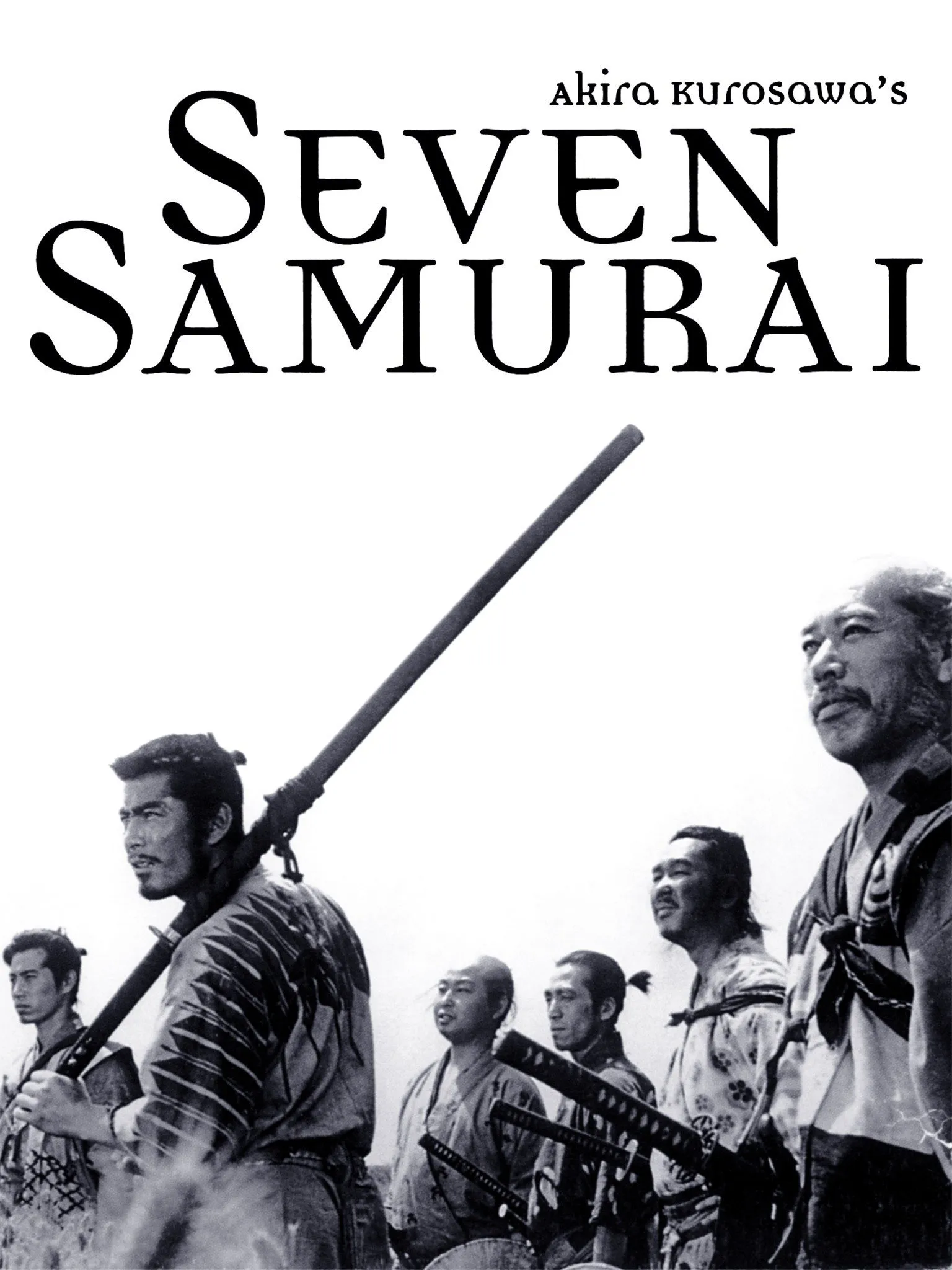 Seven Samurai Poster: Japanese Style Art for Home Cinema