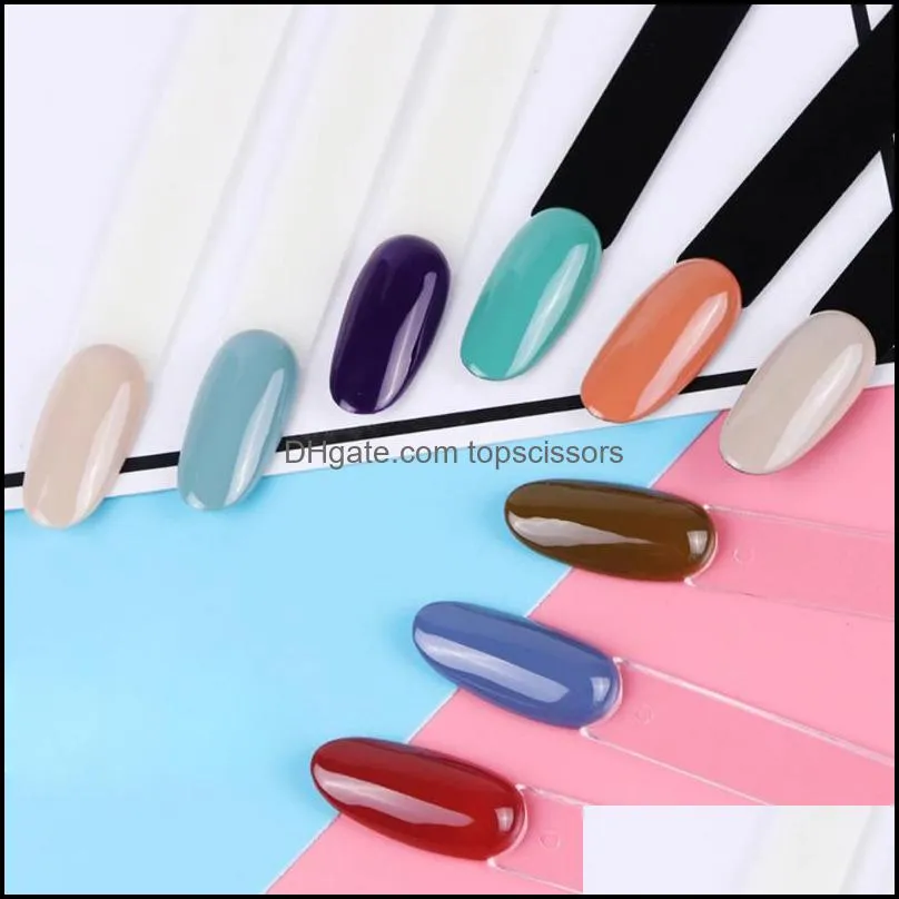 24/50/500pcs Coffin Nail Tips Transparent Fake Fingernails Artifical False Nails Manicure DIY Tools1