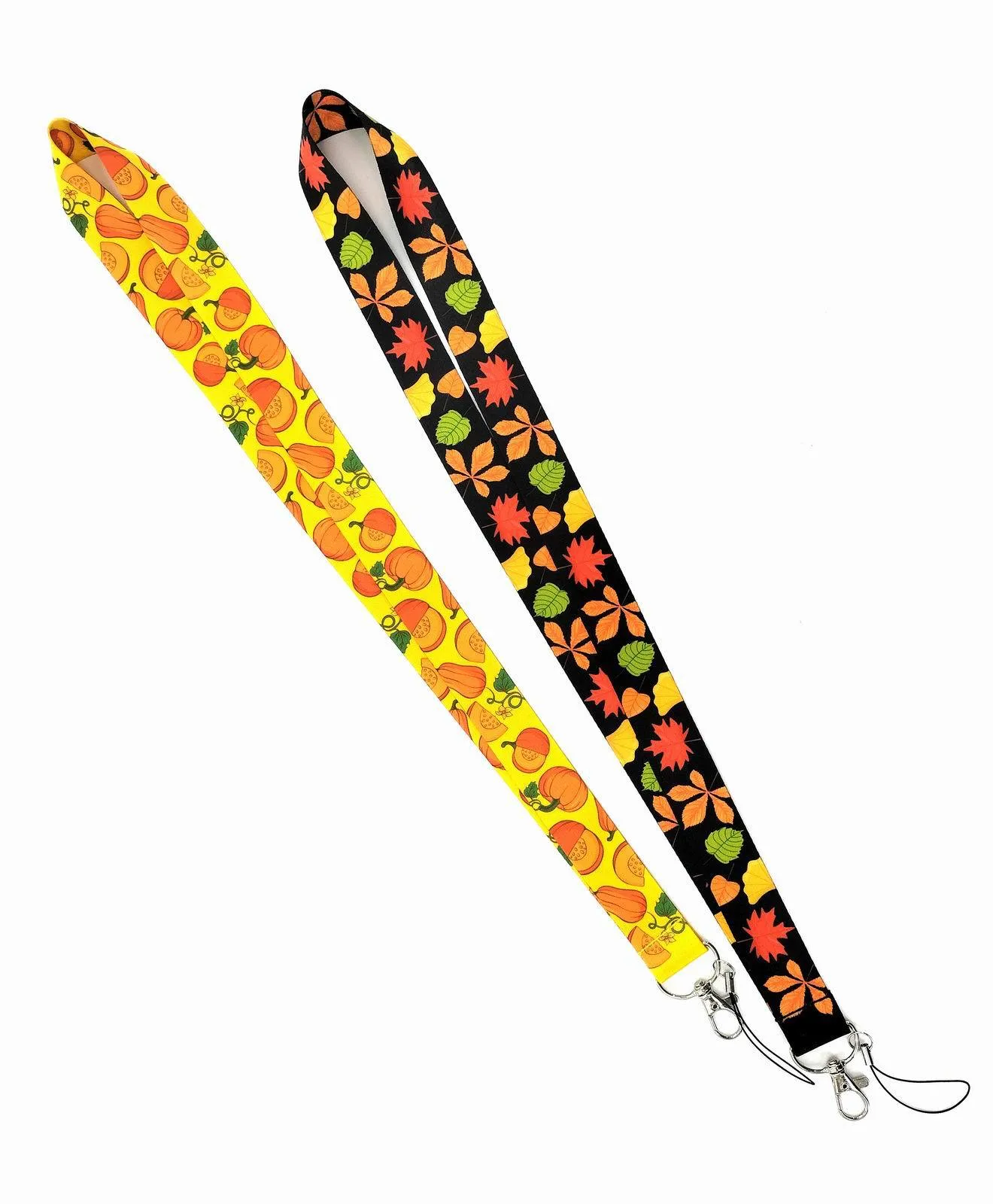 Moda Frutas Maple Folha Mulheres Lanyard Keychain ID Distintivo Titular Cartão De Visita Capa Crianças Chaveiros Chaveiros Chaveiro Anéis Acessórios Gfits