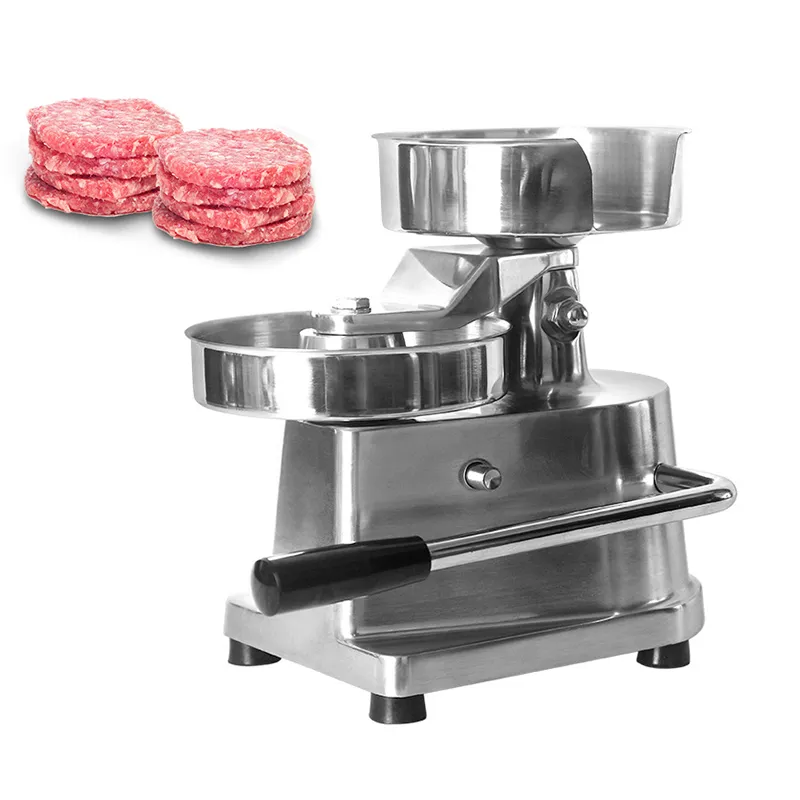 Manuel Burger Maker Equitment Hamburger Presse Formant Burger Patty Viande Façonnage Machine 100mm-150mm