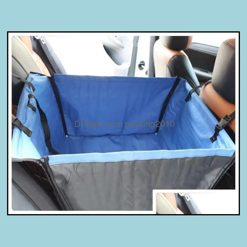 Pet Carrier For Dogs Waterproof Rear Back Carrying Dog Car Seat Cover Hammock Mats Transportin Perro Coche Autostoel Hond Auto Covers