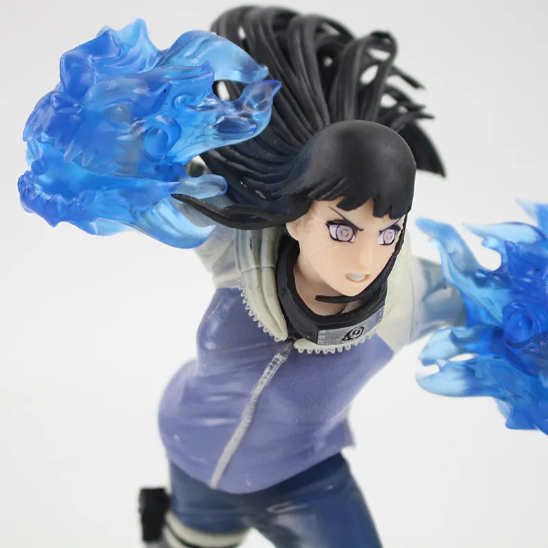 16 Cm Desenho Animado Naruto Girls Hyuga Hinata Uzumaki Passo Twin Lion  Fists PVC A￧￣o Figura Anime Doll Modelo De $106,52