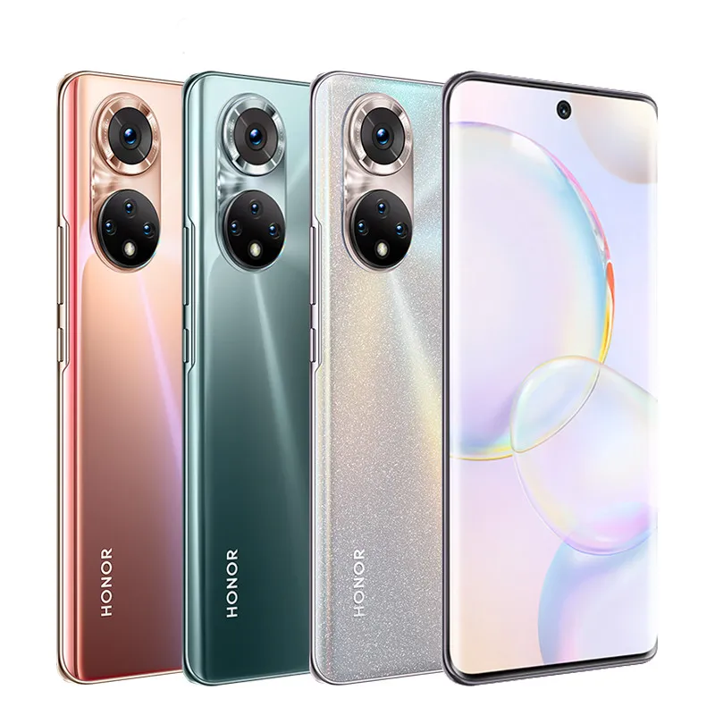 Originele Huawei Honor 50 5G Mobiele Telefoon 8GB RAM 128GB 256GB ROM Snapdragon 778G Octa Core 108MP NFC Android 6.57 inch Full Screen Vingerafdruk ID Gezicht Smart Mobiele Telefoon