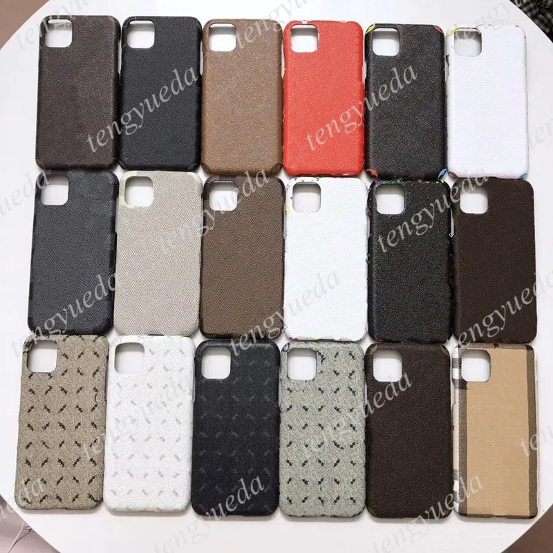 Cajas de teléfono de diseñador de moda para iPhone 15 15pro 14 14pro 14plus 13 13pro 12pro 12 11 pro max XS XR Xsmax con Samsung Note20 S22 S23ultra Funda de cuero para teléfono móvil