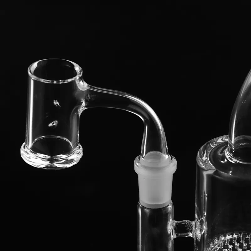 Quartz Banger 손톱 원활한 완전 용접 흡연 액세서리 10mm 14mm 남성 조인트 물 파이프 용 유리 봉 경 사진 Edge Edge Concial Bottom US Grade Nail