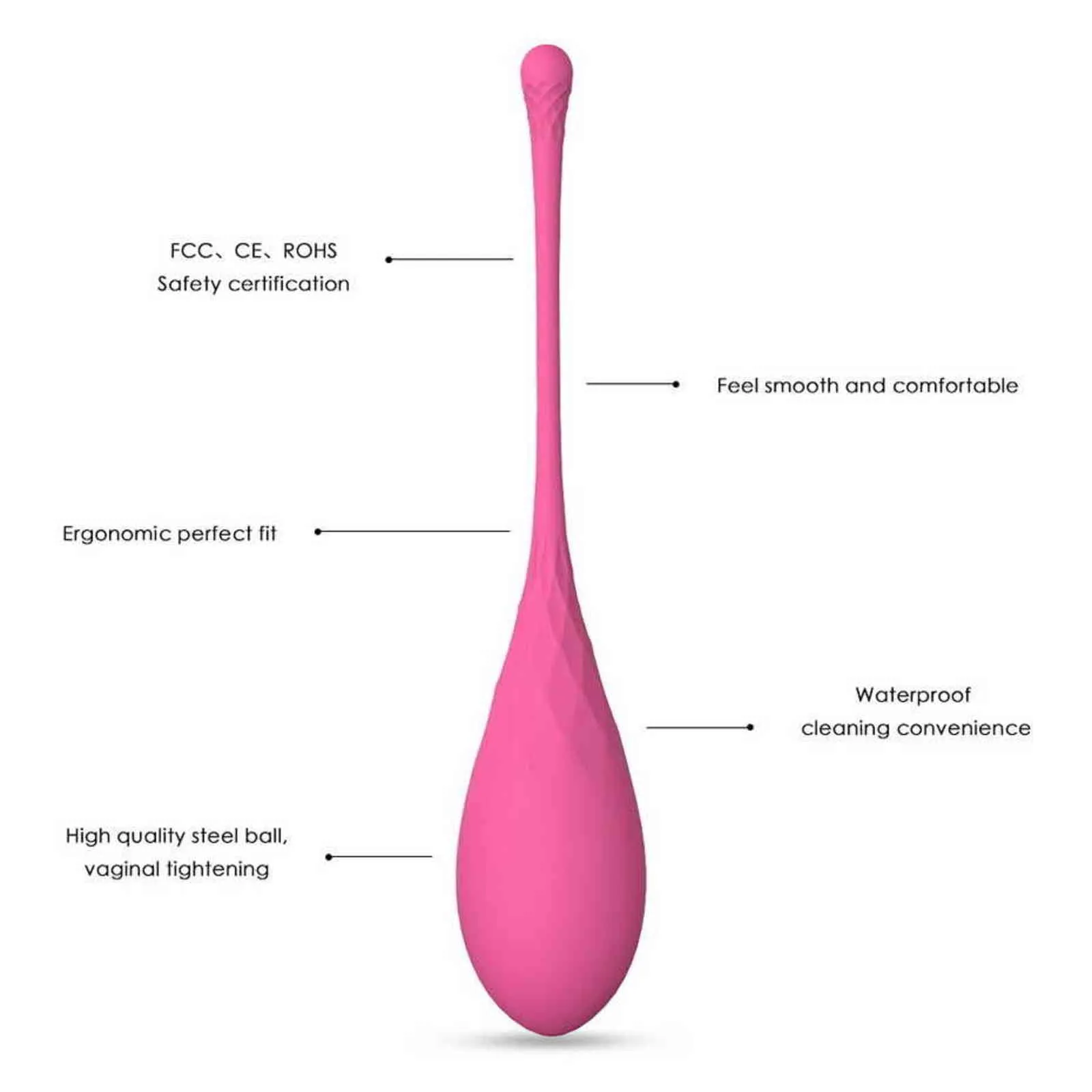 Munad 6 tk/komplekt NXY Geisha Ben Wa Ball Kegel l Ärrituse harjutus Pingul treening Seksilelu naistele Armastus E_voghion.com