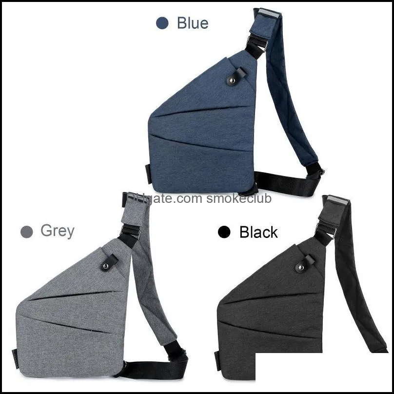 Lixada Male Women Oxford Waist Packs Sling Bag Crossbody Outdoor Sport Shoulder Chest Daily Picnic Canvas Messenger Pack Bolsa1