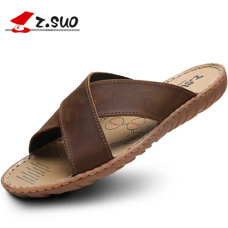 Z.SUO Summer Fashion Relaxo Slippers For Men Waterproof 