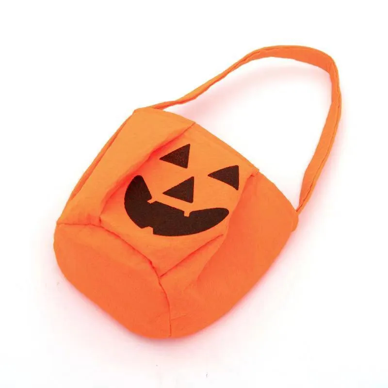 Хэллоуин тыква сумочки или лечение дети конфеты подарок сумка для хранения Hallowmas Fear Party Decors реквизиты высокой емкости сумки BH4889