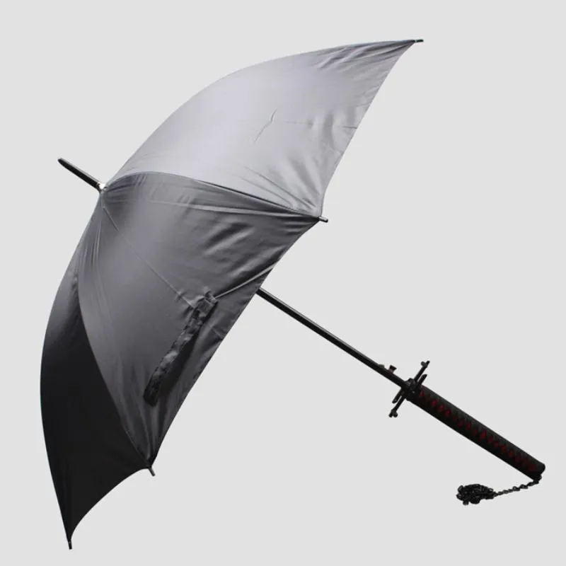 Umbrellas Large Fashion Sword Umbrella Katana Long Handle Uv Protection Business Windproof Adult Guarda Chuva Rain Gear BD50YS