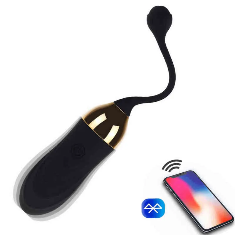 Nxy Sex Vibrators App Bluetooth Vibrator Toy for Woman Magic Motion Video Interaction Remote Control Clitoris g Spot Stimulator Vagina Massage 1209