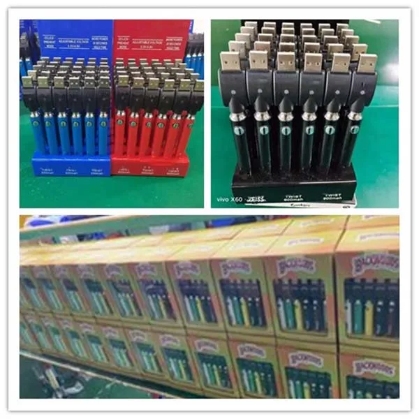 Backwoods Twist Kits Kits de la batería Cargadores USB 350mAh 900mAh VIP VIVIBLE VV baterías 30pcs / paquete Ajuste para el tanque de hilo 510
