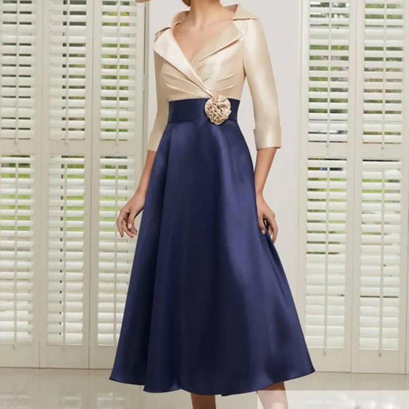 Champagne Mother Of The Bride Dress 2024 V Neck,... From  Donnaweddingdress12, $72.25 | DHgate.Com