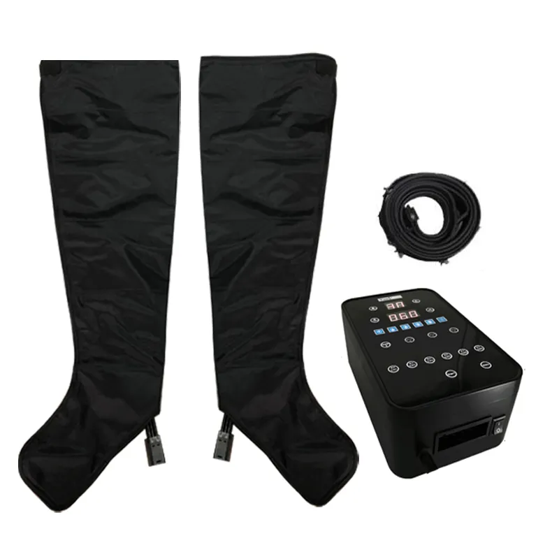 PROPOTERAPIA Воздушная компрессионная массажер для ног охватывает 6 камер с ЖК-дисплеем для ног. Терапия.