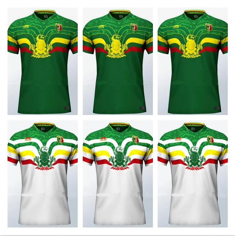 22 23 Mali Soccer Jerseys National Team Bissouma Fofana El Bilal Camara Haidara Hamary.T Home Yellow Away white 2022 2023 Africa Cup Football Jersey Shirt TOP uniforms