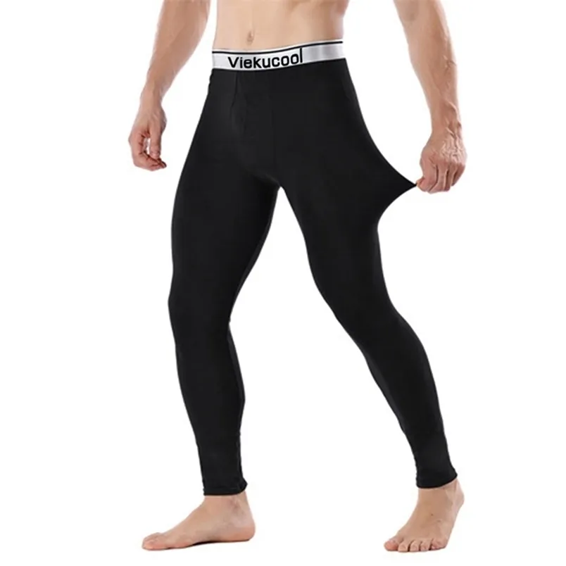 Thermal Underwear Men Long Johns Hombre Winter Warm Thicken Thermo Underwear Pants Mens Leggings Thermal Pants for Men 211211