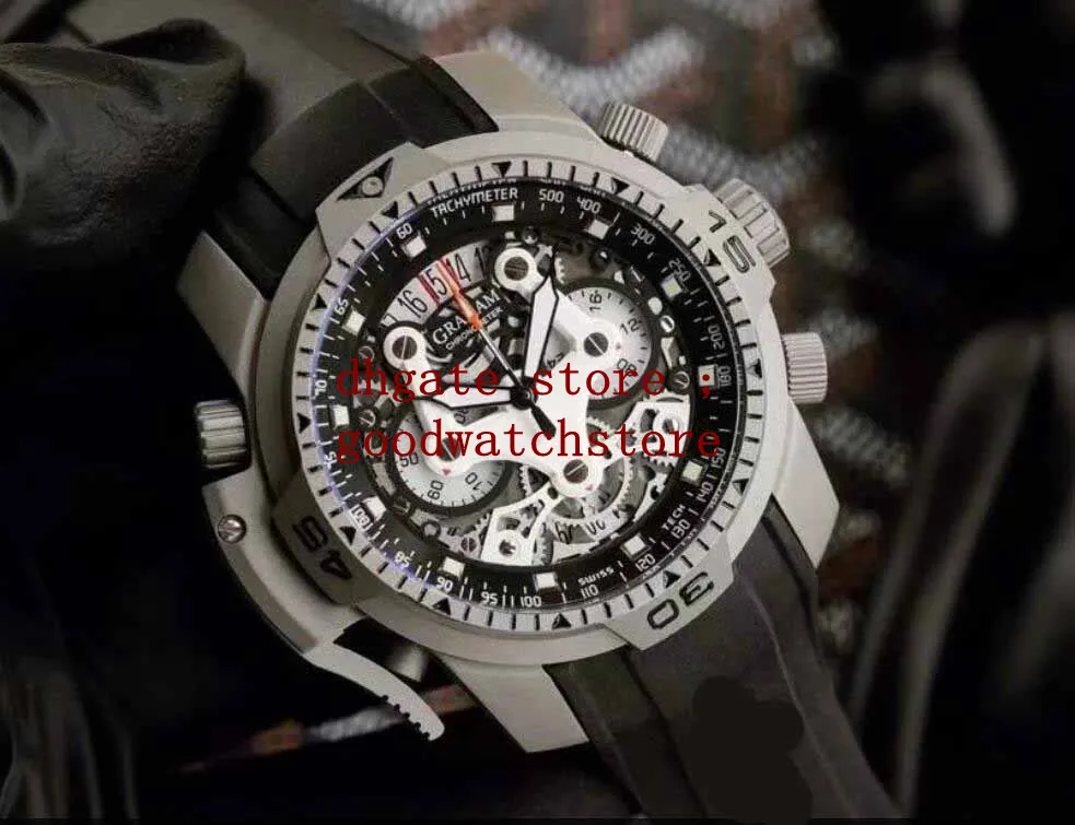 Męskie 2021 luksusowy Chronofighter Steel 45mm męski zegarek Pro Dive OVERSIZE edycja limitowana stoper Basel world zegarki