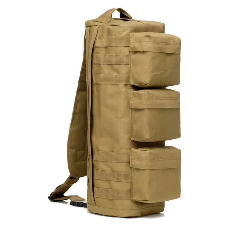 Военный тактический рюкзак армия молла штурм водонепроницаемый слинг рюкзак мужские уличные путешествия кемпинг охотничьи камуфляжке сумка y0721