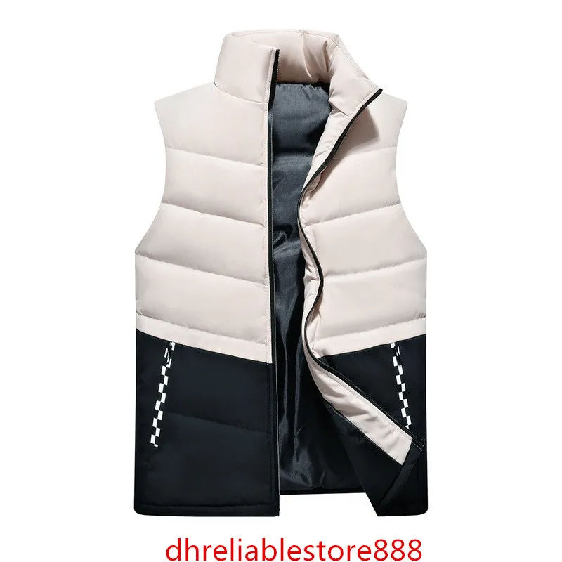 Fashion designer men's Vest leisure down jacket men and women's warm coat waistcoat thickened size L -- 8xl