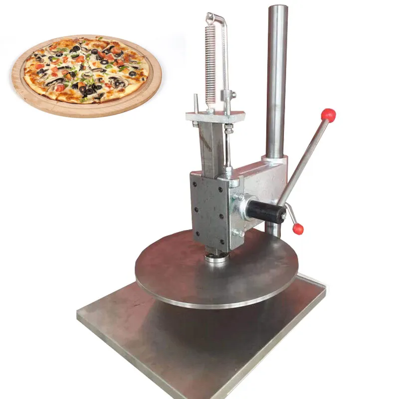 Pressa per tortilla manuale commerciale in acciaio inossidabile da 35 cm, pressa per tortilla, pressa per pasta per pizza commerciale