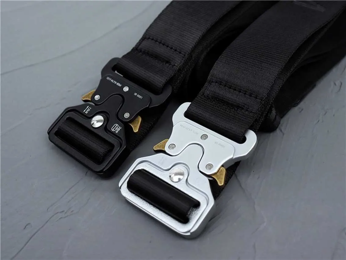 Alyx 9SM Classic Rollercoaster Belt With Silvery Metal Alyx 9SM Classic Rollercoaster Belt With Silvery Metal