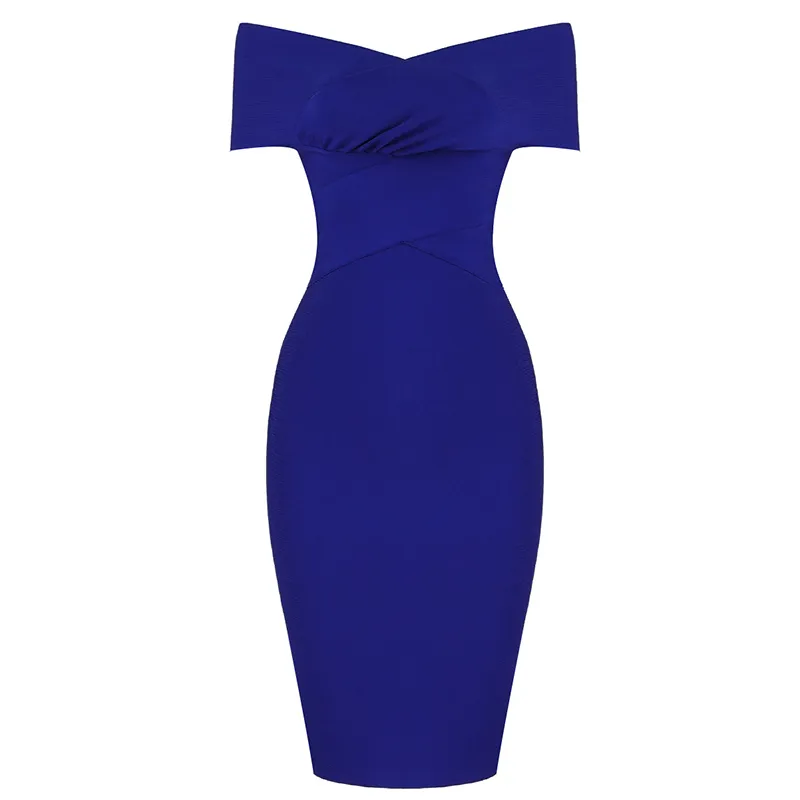 very short black mini dress Herve Leger Crystal Embellished Navy Gown main image 0
