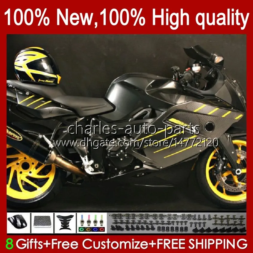 Fairings + Tank Cover for BMW K1200 K 1200 S 1200S K1200S 05 06 07 08 09 09 10 bodywork 28no.30 K-1200S الأسهم Black 2005 2007 2008 2008 2010 K1200-S 05-10 دراجة نارية Bodys