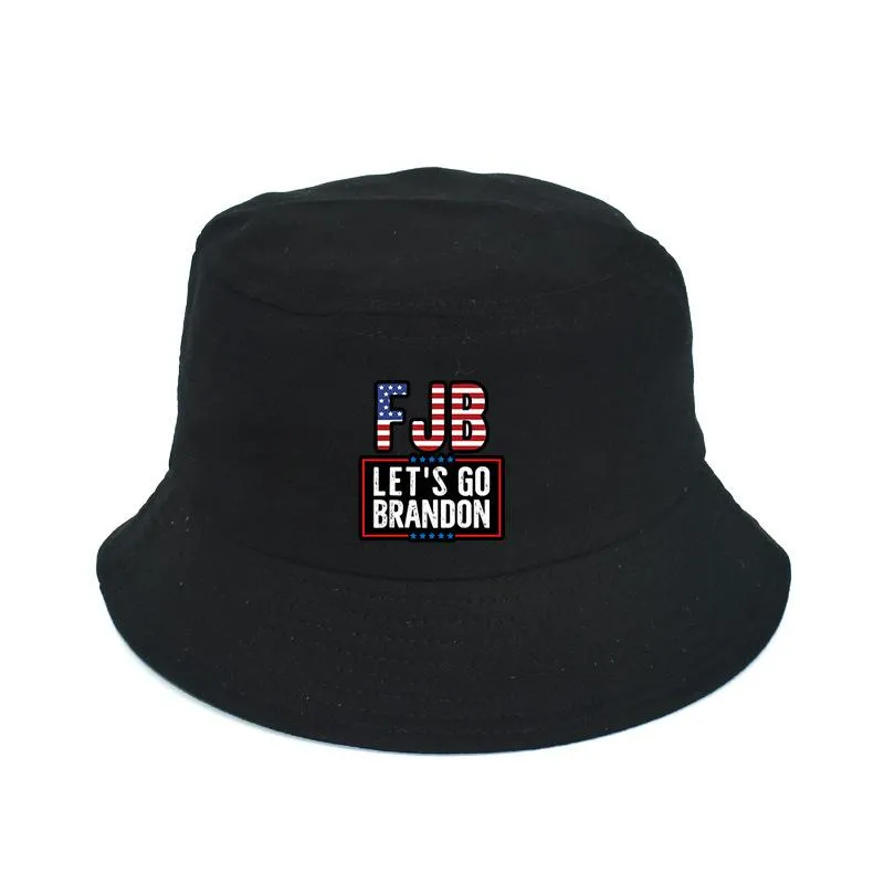 LET`S GO BRANDON Printing Sun Hats Fisherman Cap 2024 Presidential Election Hat Adults Universal