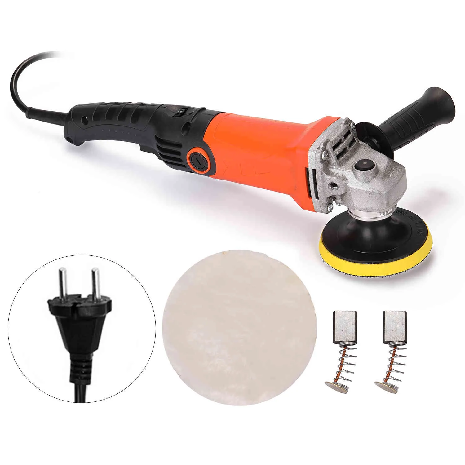 1200W 220V Adjustable Speed Car Electric Polisher Waxing Machine Automobile Furniture Polishing Tool Suitable For Automotive