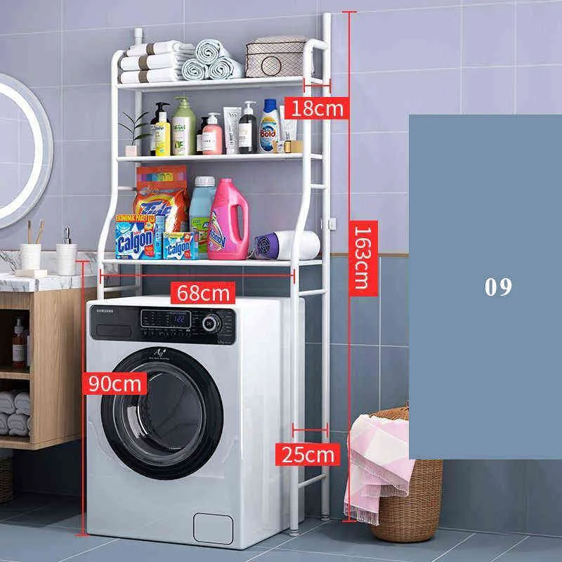 Armadietto Portamedicinali Da Bagno Con 2 Ante – Pensile Sospeso In MDF Grigio Chiaro – Con Ripiano Regolabile, Per Sopra WC, Cucina O Lavanderia - 4