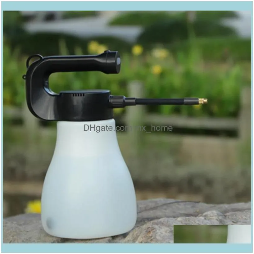 Large Capacity Hand-Held Electric Spray Pot Portable Mist Nozzle Watering Can Sprayer Bottle Water Gardening Tools Equipments