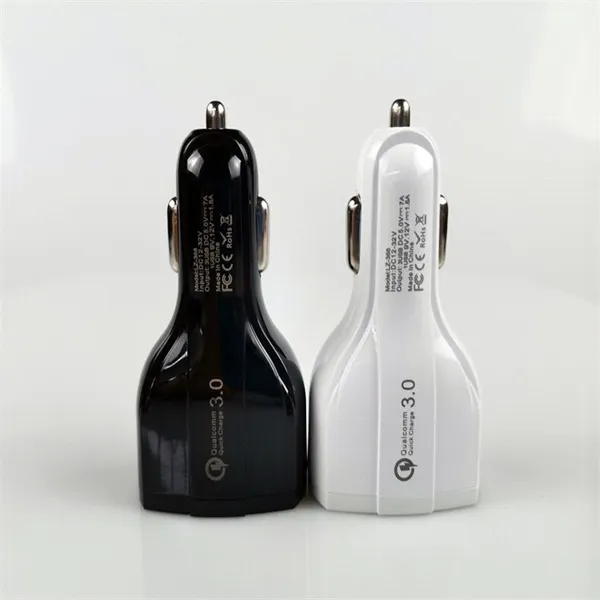 Double chargeur USB TRACHE QC3.0 CHARGEUR DE CAR TÉLÉPHON