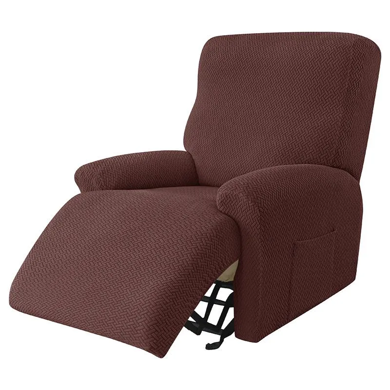 Housses de chaise 4 pièces housse de canapé inclinable Jacquard pour salon élastique inclinable relaxant fauteuil325y