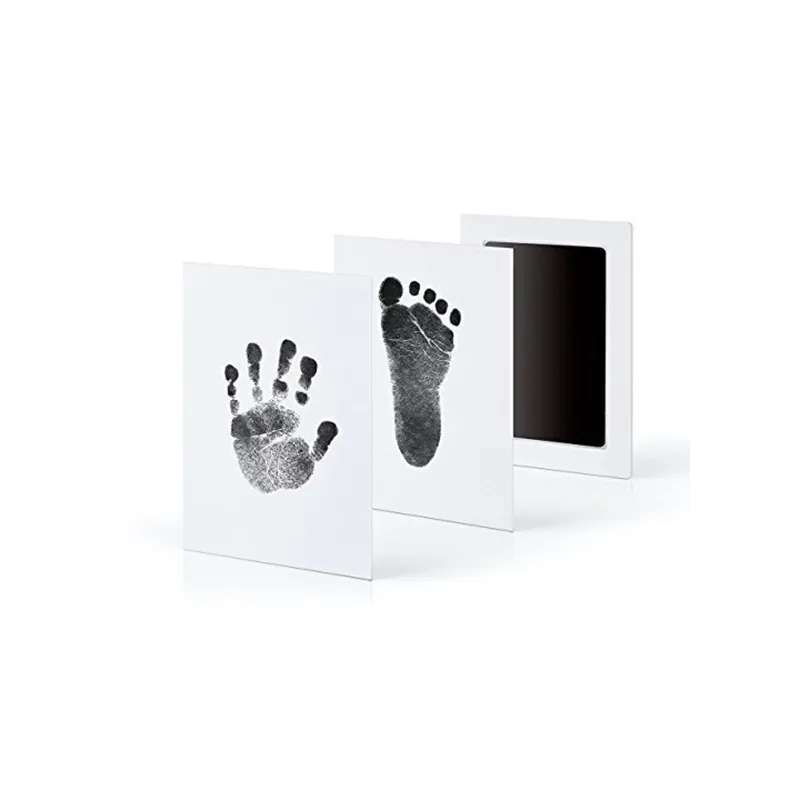 In magazzino Impronte di mani di neonati Impronte di inchiostro Artigianato Sicuro Non tossico Accessori per cornici per foto fai-da-te Infant Pet Dog Paw Souvenir e regali giocattolo