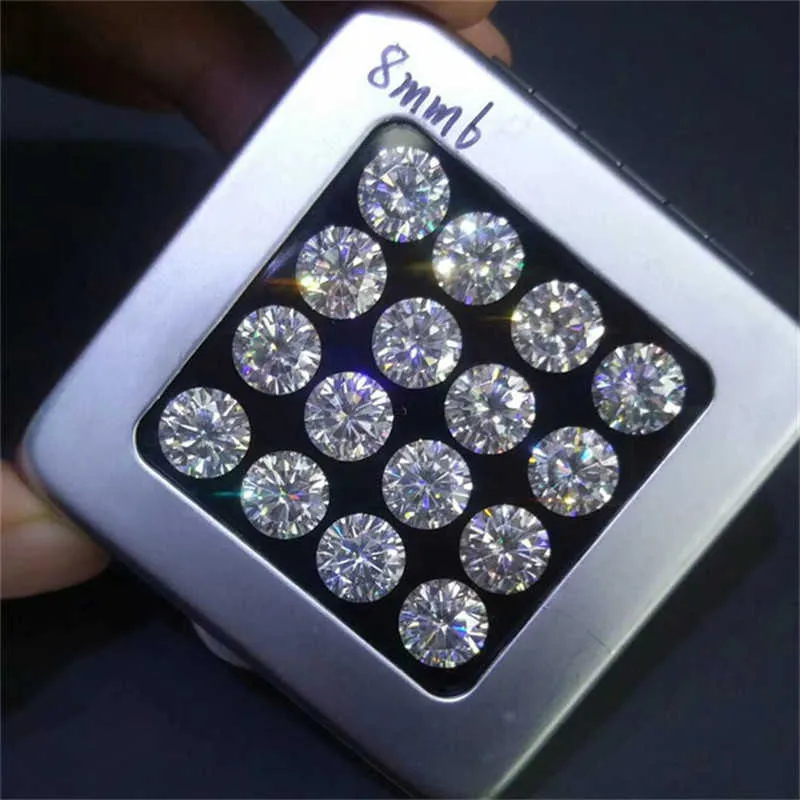 inbeaut Excellent Heart&Flower Cut Loose Moissanite Pass Diamond Test 1 Carat D Color Moissanites Forever Love Gemstone Jewelry H1015