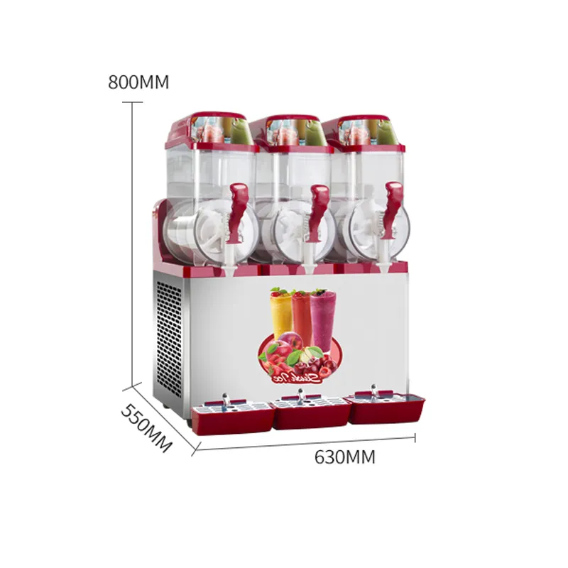 スラッシーマシン ダブルタンク 220V スラッシーマシン ダブルタンク