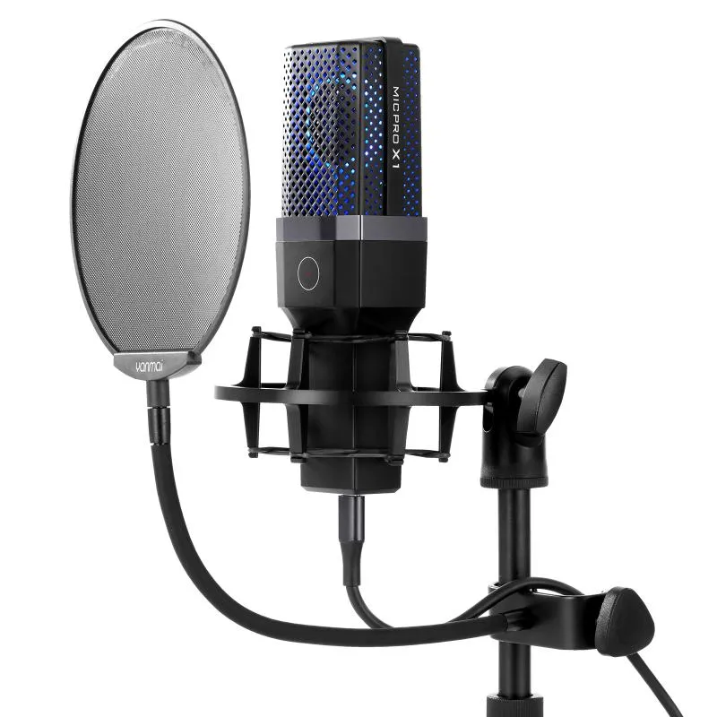 Micrófono Podcast Coolcaster Usb Condensador, Con Trípode Y Soporte De  Brazo Extensible con Ofertas en Carrefour