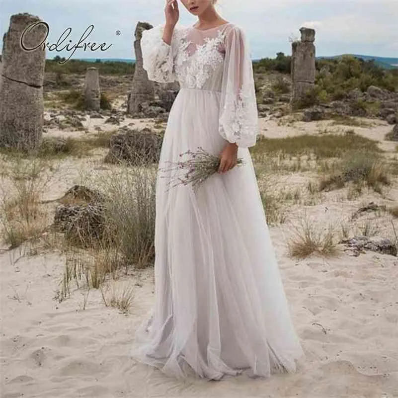 navy blue dress for baby girl Chic White Satin Long Sleeves A-Line Wedding Dresses Long main image 0