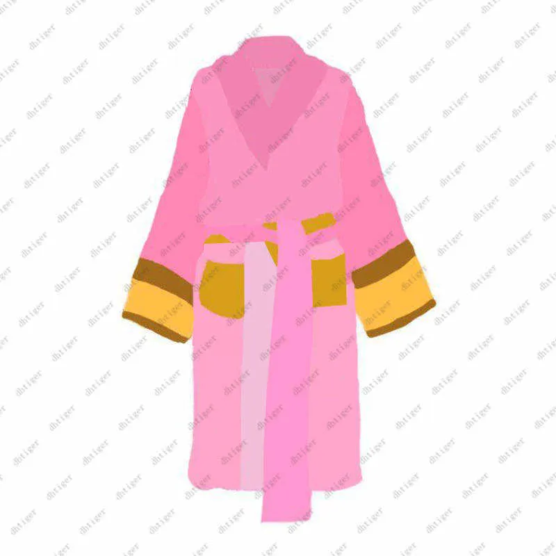 Cotton Womens Bathrobe Pajamas Sleepwear Fashion Print Couples Night Sleep Robe High Quality Unisex Long Robes