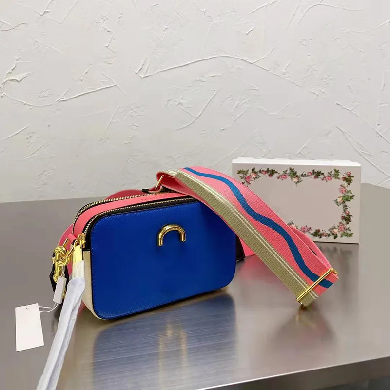 Borse a tracolla da donna borsa quadrata a tracolla borse di design di lusso in stile 2021 con tracolla da traino a 5 colori