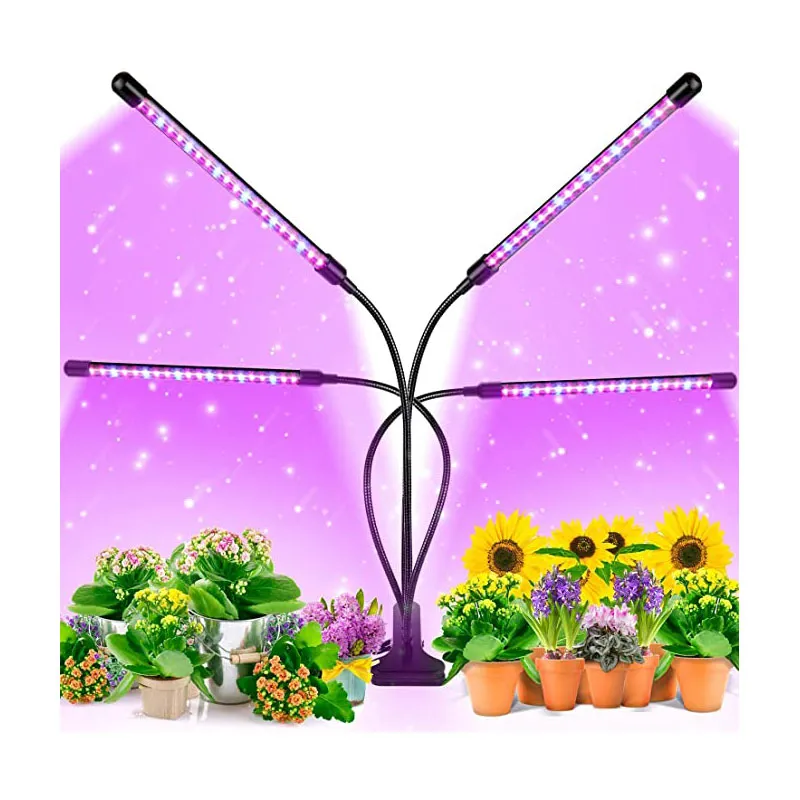 Roślina LED Grow Light 9 Dymable Poziomy z 3 trybami funkcji czasowych dla roślin wewnętrznych