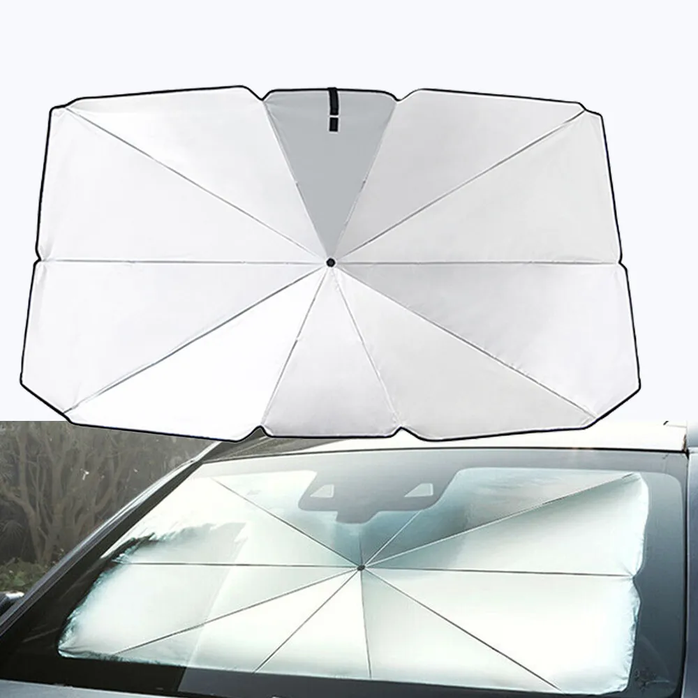 Foldable Car Sun Shade Umbrella Kmart Block Heat UV Shade For
