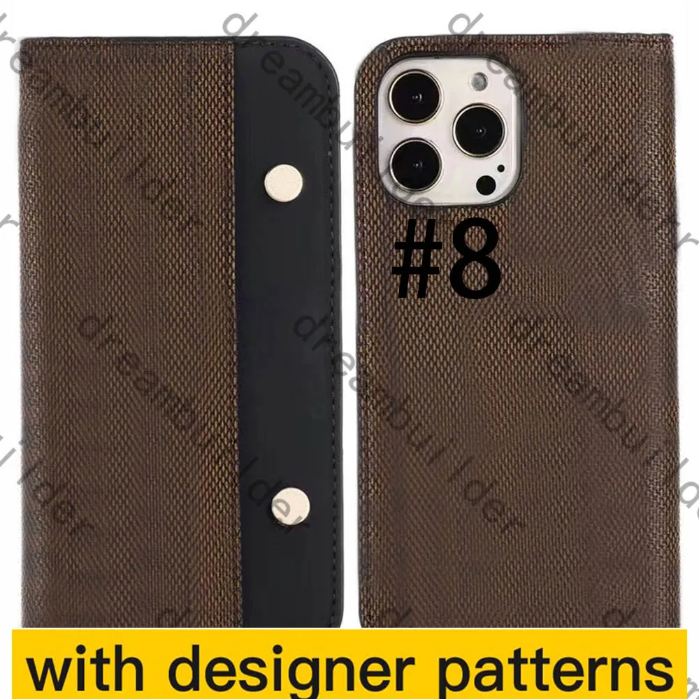 حالات هاتف أزياء لـ iPhone 15 Pro Max 15 14 Plus 12 11 13 14 Pro Max XR XSmax Shell Leather Leather Multi-Function Card Cover Wallet Cover Sadkadisai