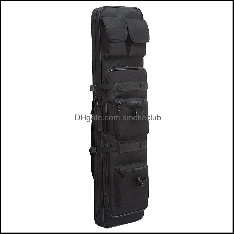 New 120cm Rifle Gun Case Tactical Gun Bag Soft Padded Carbine Case Fishing Rod Bag Backpack Pistol Shotgun Airsoft Case Storage Q1201 210