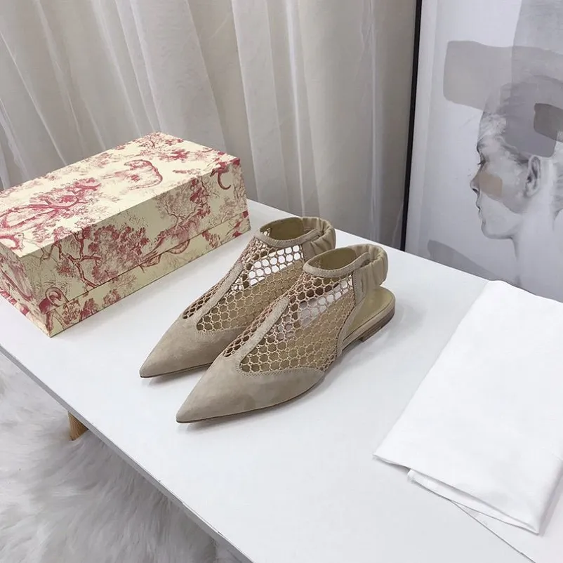 5枚まとめ割り Baotouサンダルレディース21春新しいベルベットネット糸尖った気質フラットヒールシングルシューズバオトサンダル妊娠中の女性シングルシューズ 5l送料無料 Shoes Accessories Dress Shoes Viajealasostenibilidad Org