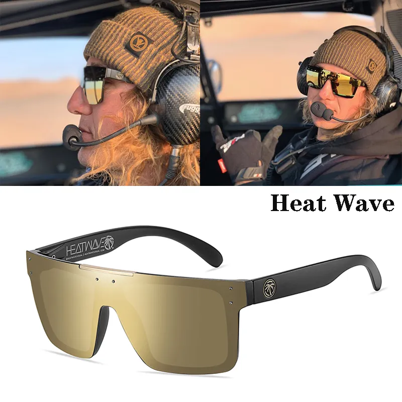 2022 Heat Wave Oversized Square Polarized Mountaineering Sunglasses For Men  And Women Sport Brand Design With Rivet Shadeds Style W275T From  Szsunlight01, $19.69