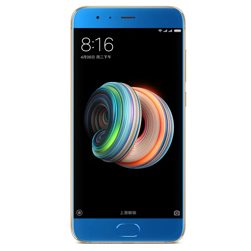 Orijinal Xiaomi Mi Not 3 4G LTE Cep Telefonu 6GB RAM 64GB 128GB ROM Snapdragon 660 Octa Çekirdek Android 5.5 inç ekran 16MP NFC Parmak İzi Kimliği Yüz 3500mAH Akıllı cep telefonu