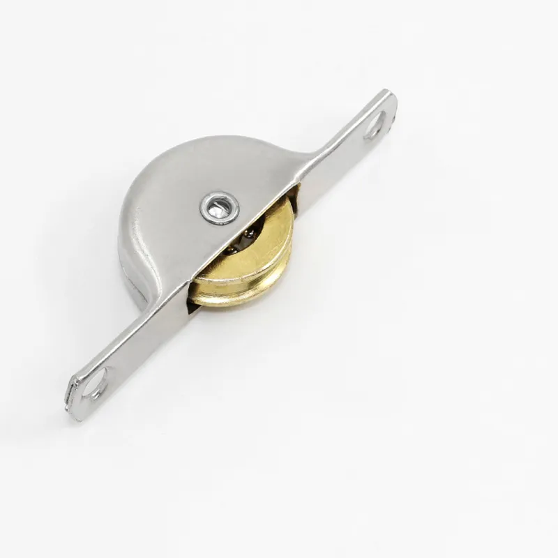 Rouleaux Porte Coulissante Acier Inoxydable - Lot De 2 Avec Roulements Silencieux Pour Portes Verre Et Fenêtres