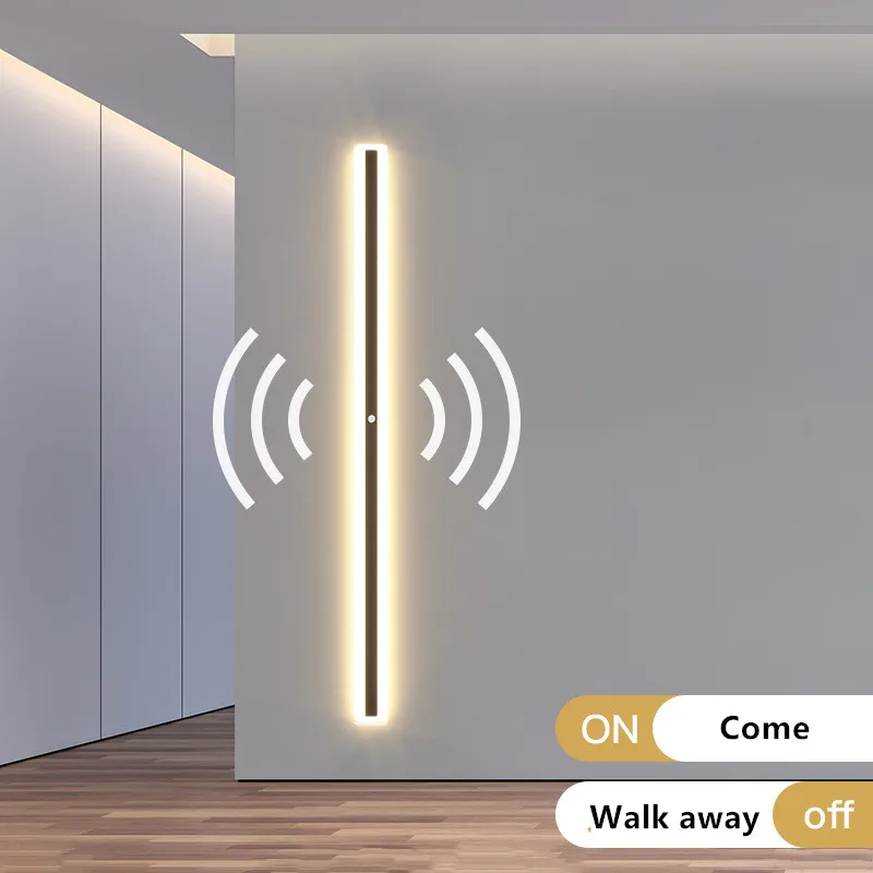 JML LED Wall Lamps Dimmer Able Sensor Indoor Wall Washer Light Bar for Villa Courtyard Multi Size LED Bar Light