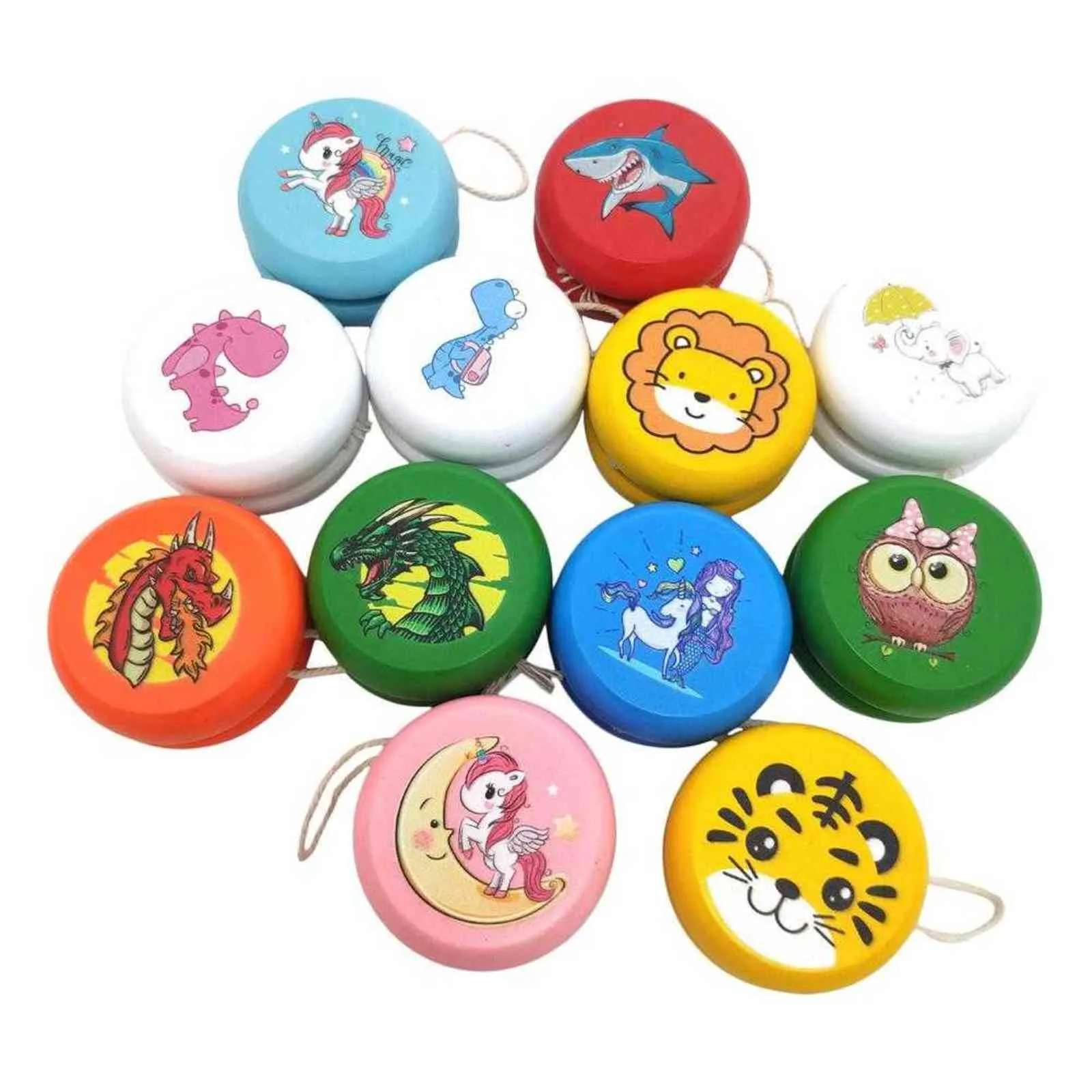 Children's Christmas Toys Personality Innovative Ball Toy Responsive Yoyo Cartoon Yoyo Toys With Lovely Design Suitable For Chri G1125